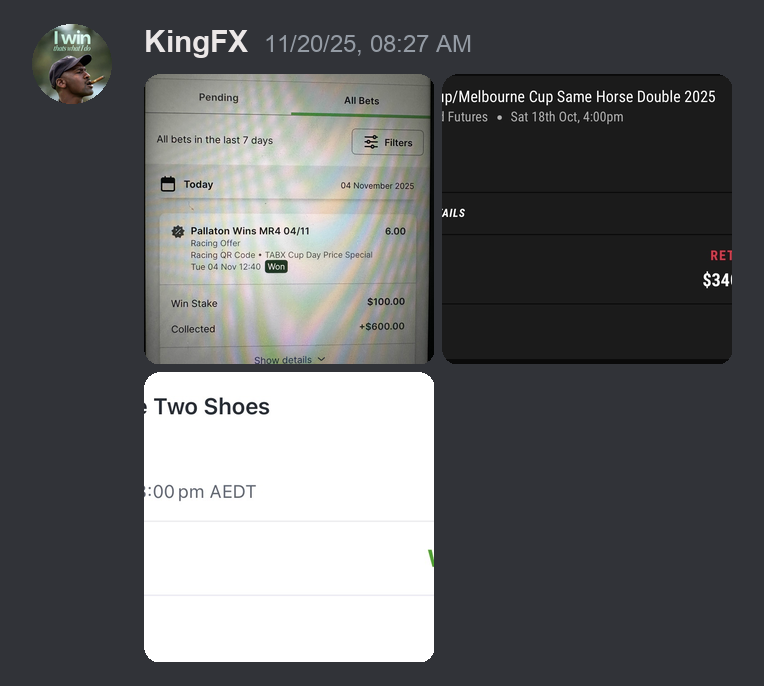 Member profit screenshot
